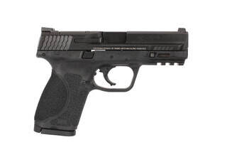 Smith and Wesson's M&P9 M2.0 is a lightweight and compact 9mm pistol perfectly sized for every day carry